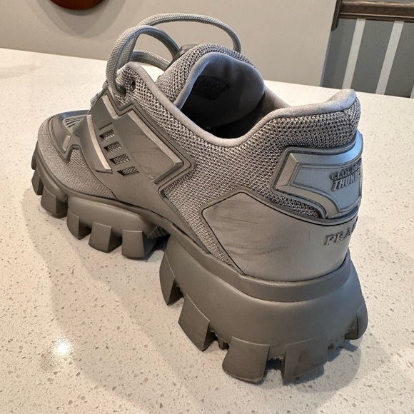 Prada Cloudbust Chunky Sneakers -Silver - Picture 5 of 12